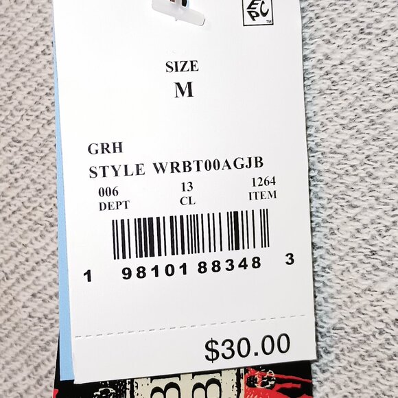 NEW Women's Target Exclusive Beetlejuice Astrid Graphic Blazer - Heather Gray M - Picture 9 of 10